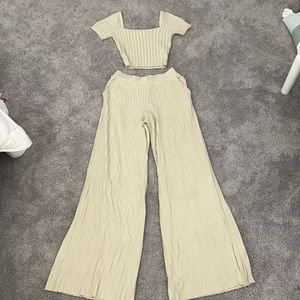 Princess Polly set flare pants and matching top